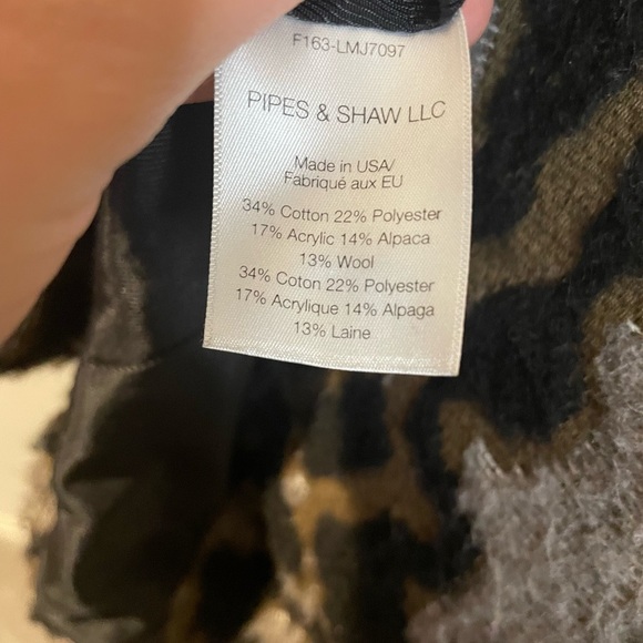 Veronica Beard Camille Jacquard Leopard Button Coat, Size 2, Wool and Alpaca - Picture 9 of 10